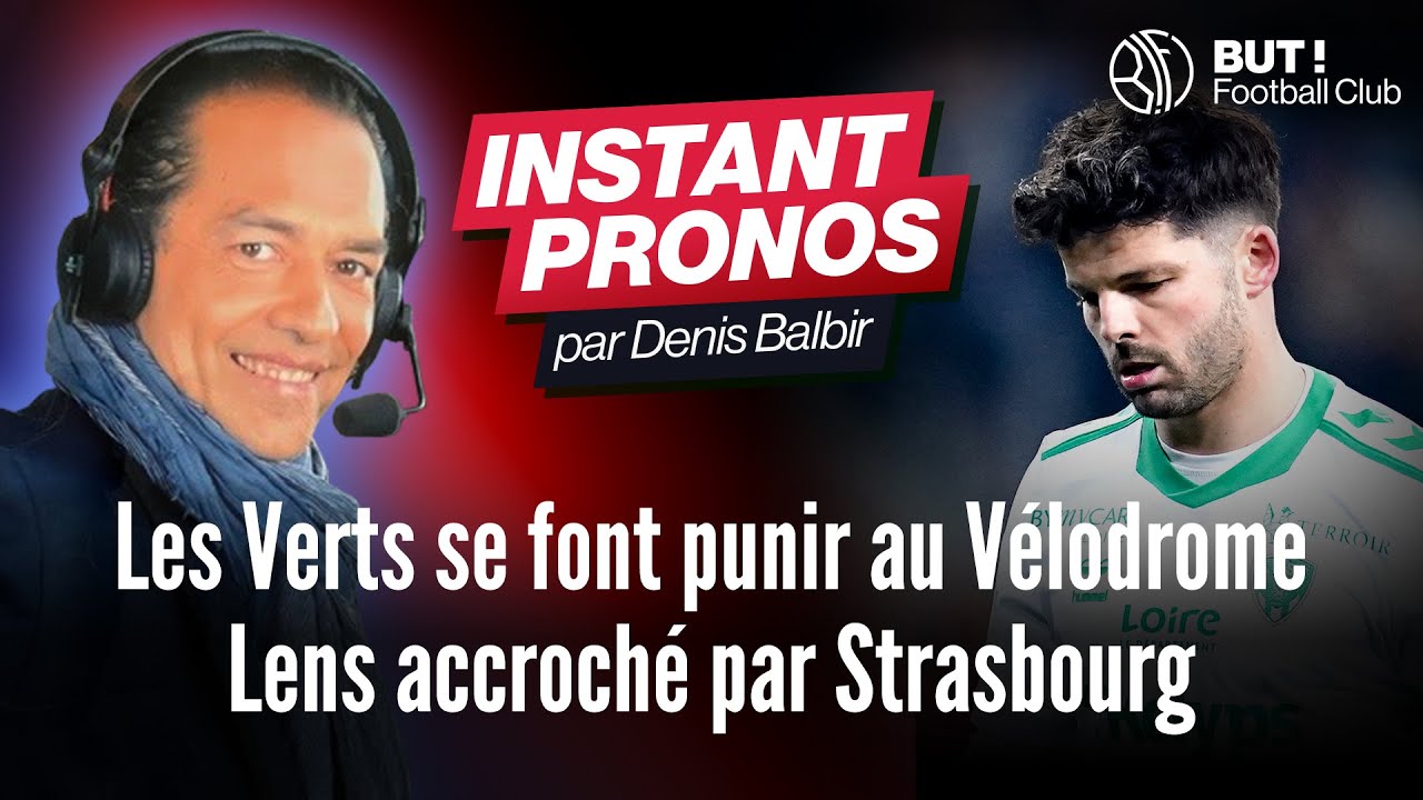 Les Verts se font punir au Vélodrome / Lens accroché par Strasbourg