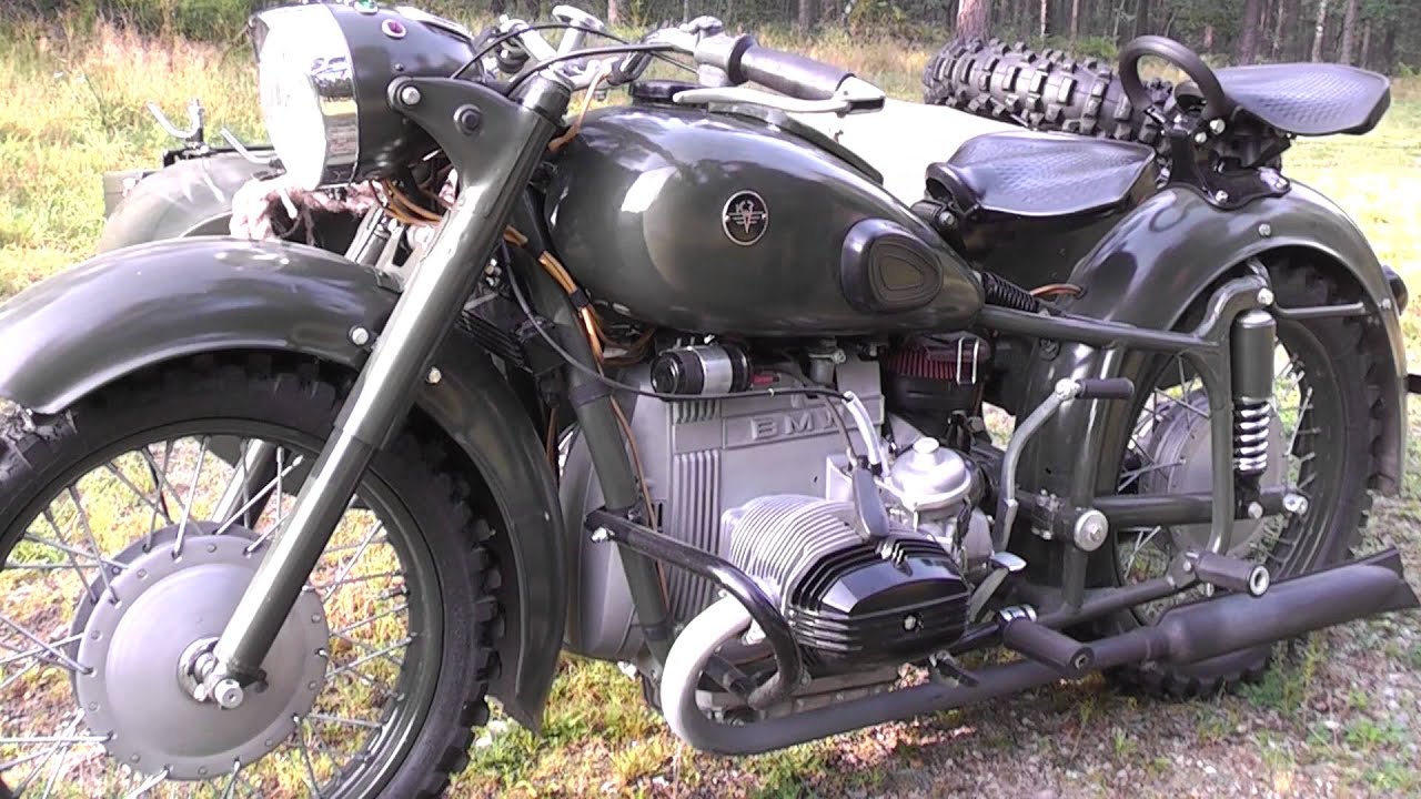 kick start K750 z silnikiem BMW R100.MTS YouTube