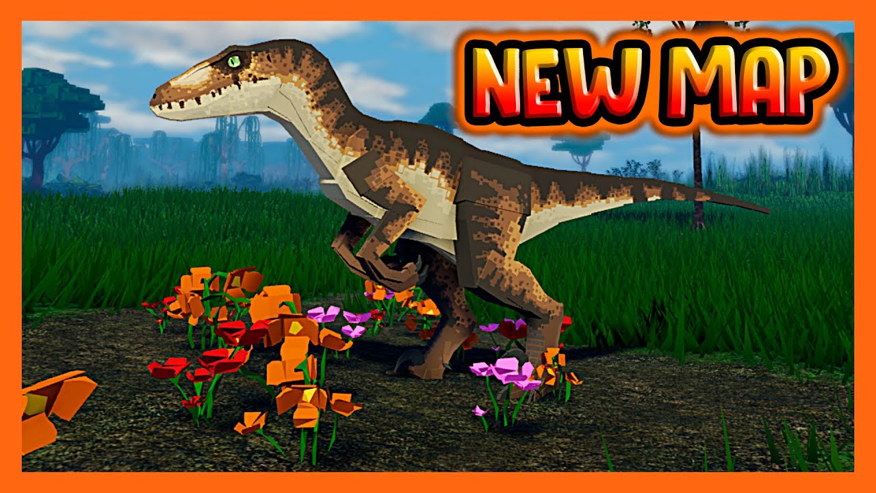 EXPLORING THE TEMPORARY MAP! - Roblox Jurassic Blocky - YouTube