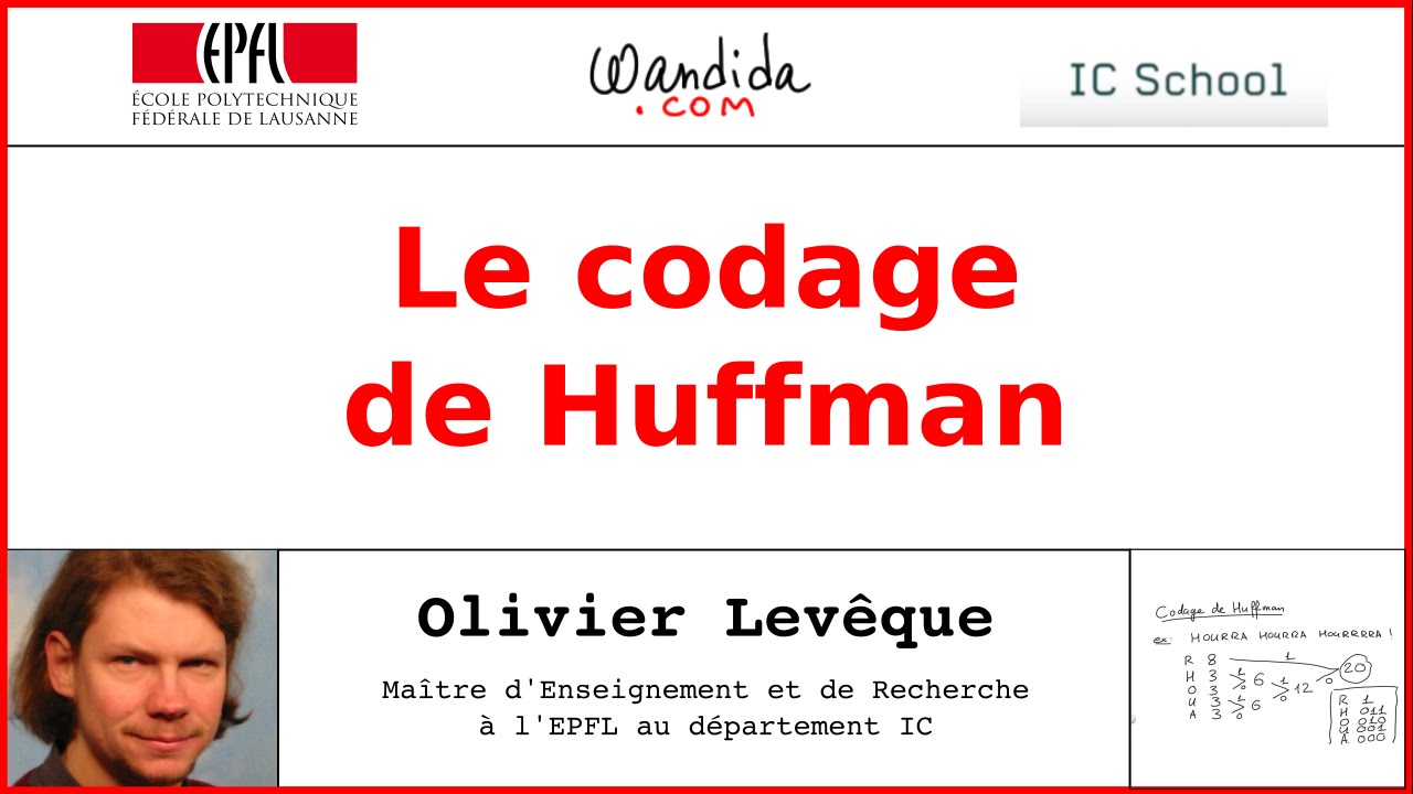 Le codage de Huffman  Olivier Levque