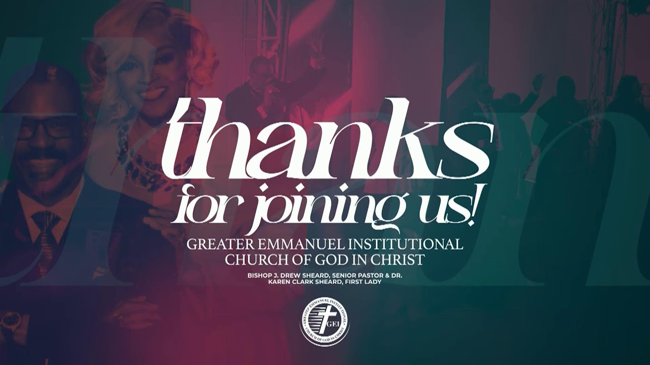 11:30 Worship Service | GEI COGIC | Bishop J. Drew Sheard | March 8, 2026