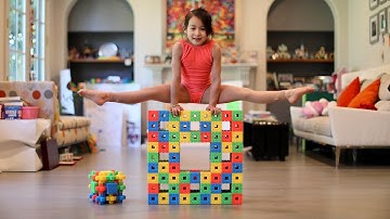 Aria Chung Builds Menger Sponge Fractals Out of 35 Octodecillion (10^57) Blocks