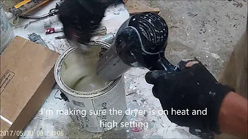 Can you add water to thicken latex paint?