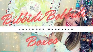Bibbidi Boxes Unboxing | Ultimate Magic Box | November 2018 | Vlogmas-Day 4