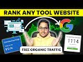 How to Rank Your Tool Website on Google And Get Free Organic Traffic