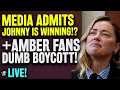 News ADMIT Johnny Depp Has WON! As Amber Fans Heard Start DUMB Boycott! + Save That Surprise Witness
