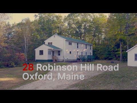 28 Robinson Hill Rd, Oxford, ME home video tour
