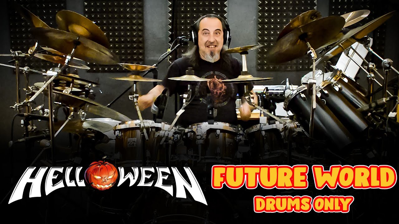 HELLOWEEN Future world drums only cover by stamatis kekes