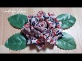 How To Make Fabric Flower | Super Duper Easy Fabric Flower Tutorial | Tina Flower