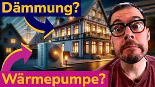 Mehr dämmen, weniger sparen... Hä? So spielen Wärmepumpe und Dämmung zusammen.