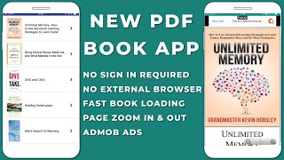 New PDF Book App with Google Drive - No Google Sign-in Required screenshot 4