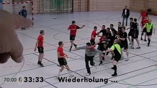 Handballregeln: Rudelbildung in Pokal-Endspiel