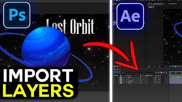 How to Import Photoshop Layers into After Effects in 2025