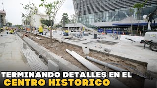 ¡AVANZANDO LOS TRABAJOS DEL CENTRO HISTORICO DE SAN SALVADOR!