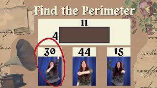 Find the Area and Perimeter Movement Brain Break/ Activating Strategy