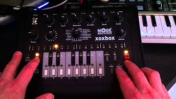 Xoxbox Pattern Creation - James Hockley Programming a Pattern on the Xoxbox