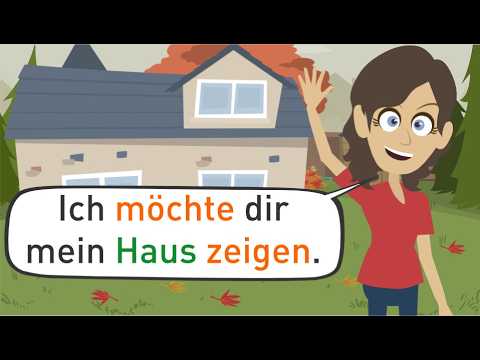 Deutsch lernen | Wortschatz Haus und Möbel | @hallodeutschschule