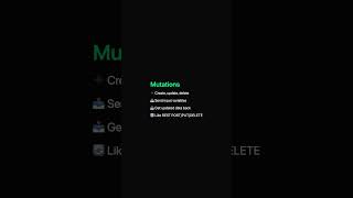 GraphQL Mutations — Create, Update, Delete