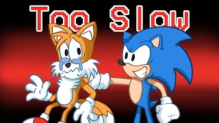 Sonic & Tails in Among Us - You're Too Slow!