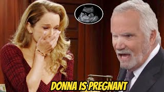 Donna is pregnant - Eric suspects the baby isn't his The Bold and the Beautiful Spoilers
