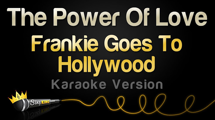 The Power of Love Karaoke version - Karaoke performance video thumbnail