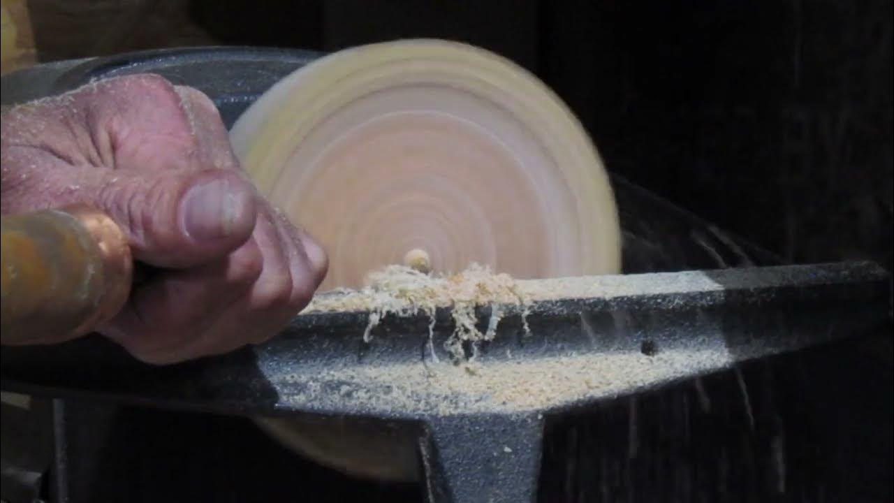 Using a homemade bowl gouge YouTube