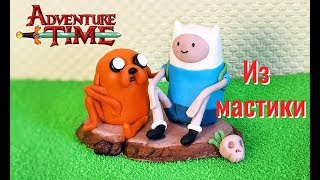 Финн и Джейк из мастики. Finn and Jake from sugar paste. Adventure Time Финн и Джейк из мастики. Finn and Jake from sugar paste. Adventure Time