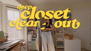 Finally Decluttering My Closet & Figuring Out What's Worth Keeping