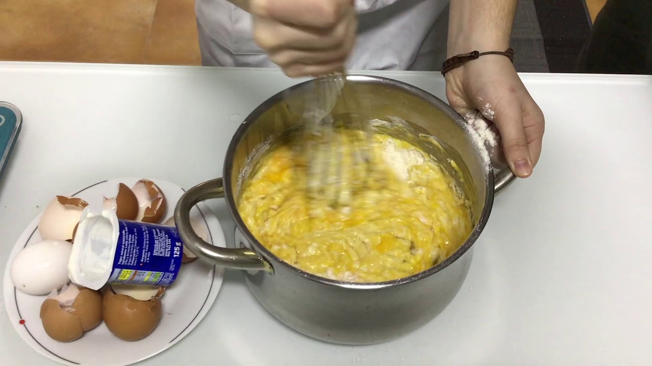 Receta de pastel de arroz por Josemi Olazabalaga del restaurante Aizian