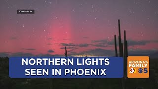 Northern lights spotted in Arizona