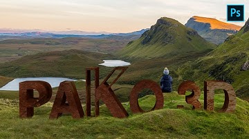 ✅ Como Realizar un Texto Realista en 3D con Photoshop + Recursos Gratuitos 🎁