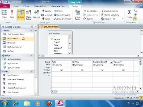 Using Access 2010 - Add an Alias to a Query Field - YouTube