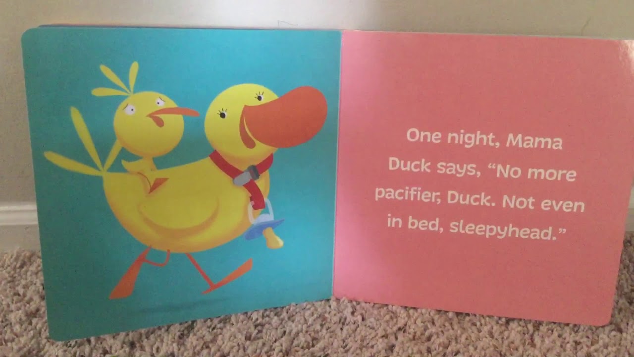no more pacifier