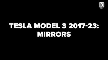 Tesla Model 3 - Mirror PPF Installation