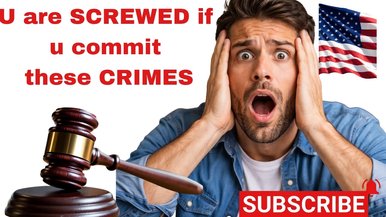 What Happens After You Commit a Crime? US Penalties Breakdown - YouTube