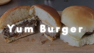 Jollibee yum burger (attempt recipe)