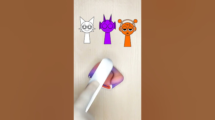 Colormix my favourite Incredibox Sprunki (Durple, Wenda, Oren) #shortvideo #satisfying  #color.mix19