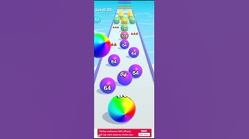 Ball Run 2048 Gameplay Walkthrough Mobile Game #tiktok #viral #instagram