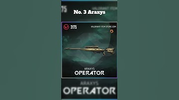 Top 5 BEST Operator Skins in VALORANT!