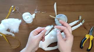 Ki̇tre Bebek Yapimi Turkishartdoll Tragacanth Dolls Ellerin Bedene Birleştirilmesi