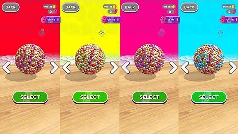 ⚾Going Balls Game 4x Ball Colors Reaction Gameplay Android iOS New Update Super SpeedRun (Part 8)