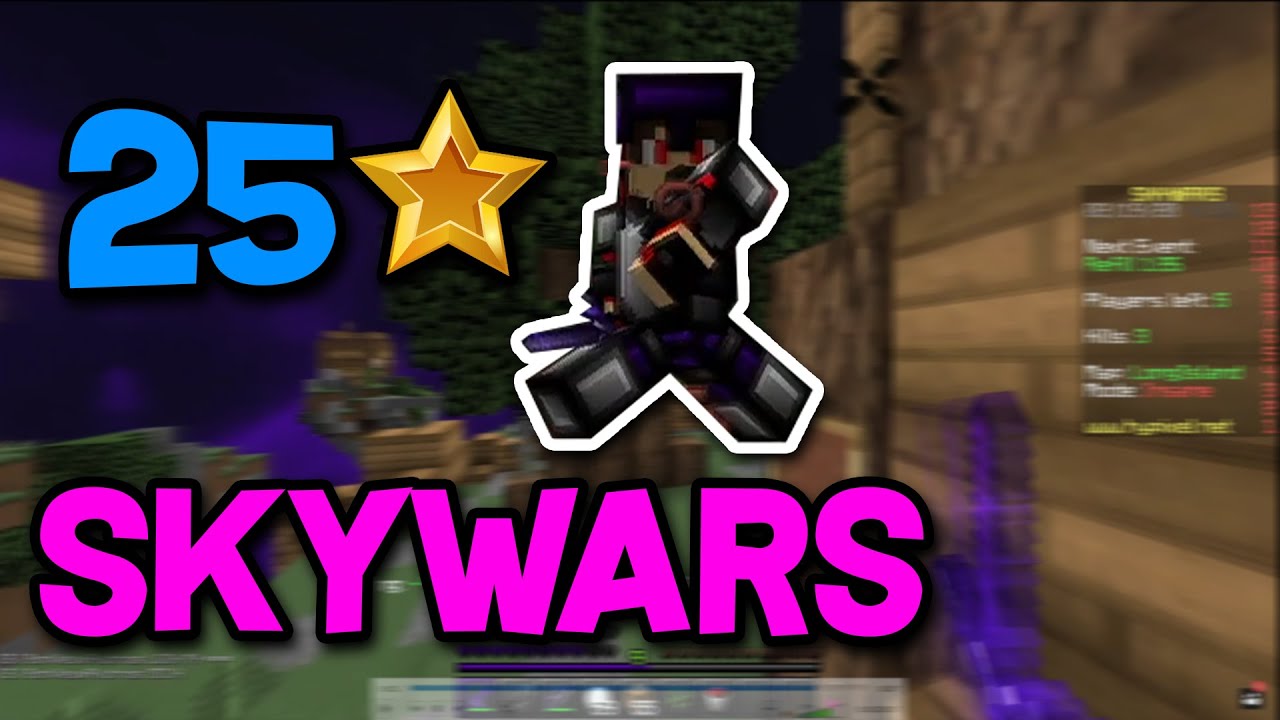 Hitting 25 STAR IN SKYWARS! (Insane Games)