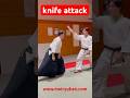 Knife defence #aikido #護身術 #martialarts #合気道