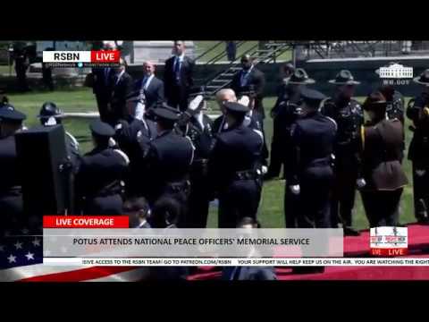 president trump schedule President Trump Delivers Remarks at the 38th Annual National Peace Officers’ Memorial Service