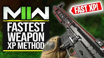 Fastest way to Level Up Weapons in Modern Warfare 2! (MW2 Fast Weapon Level XP)