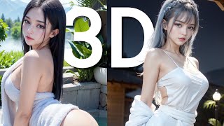 Japan Hot Spring Towel Bikini 일본온천 수건 비키니 / Ai Art