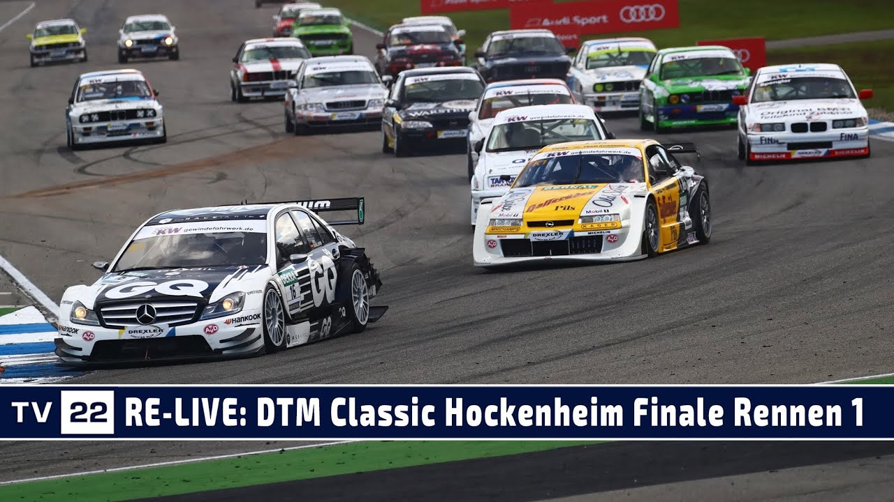 MOTOR TV22 RE-LIVE DTM Classic Finale am Hockenheimring mit Bruno Spengler Rennen 1 2022