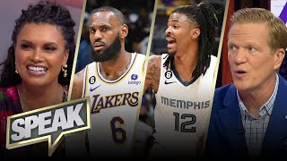 Is Lakers-Grizzlies series over after LeBron's 22-20 performance and a 3-1 lead? | NBA | SPEAK