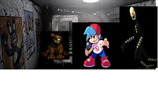 FNF VS FNAF 2 golden freddy and puppet