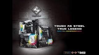 ASRock B450 Steel Legend Series Motherboards